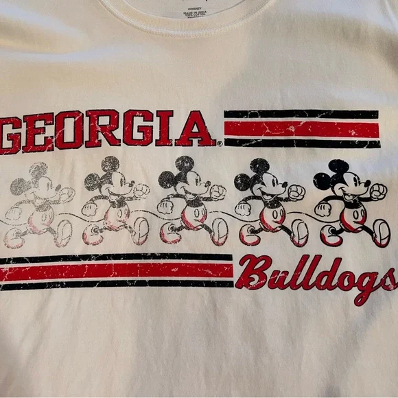 Blue 84 Disney Mickey Graphic Tee - Ivory, Red, Black - Picture 3 of 4